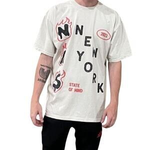 NAS NYSOM TOUR ‘23 CEMENT T-SHIRT Tee, Size M, New Official Tour Merch RARE